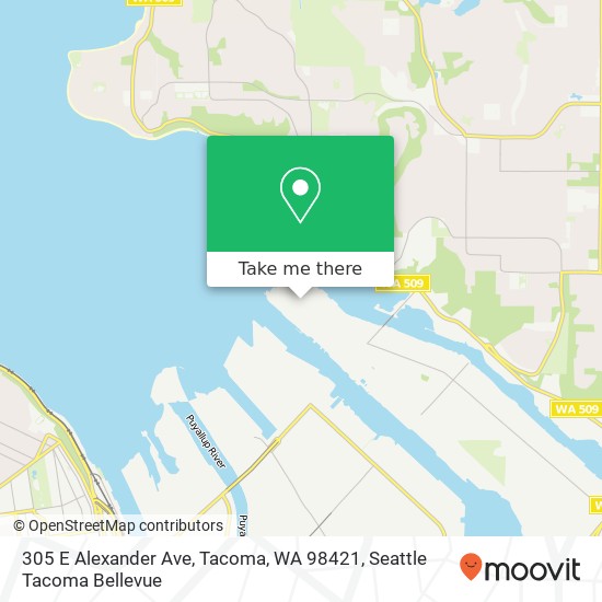 305 E Alexander Ave, Tacoma, WA 98421 map