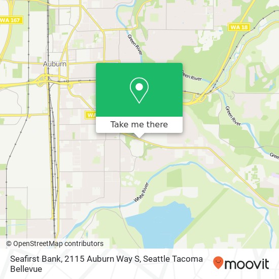 Mapa de Seafirst Bank, 2115 Auburn Way S