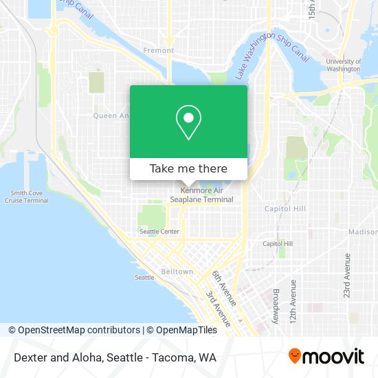 Dexter and Aloha map