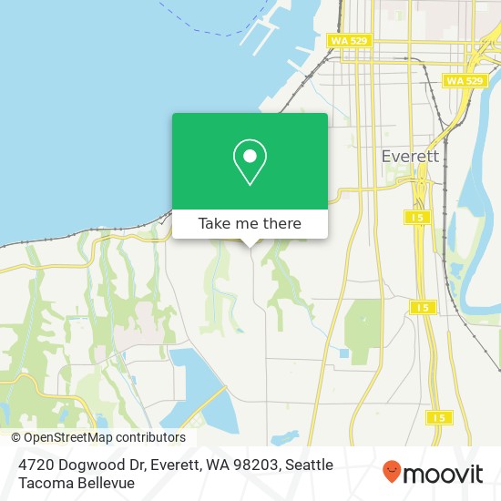 4720 Dogwood Dr, Everett, WA 98203 map