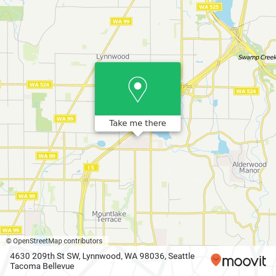 4630 209th St SW, Lynnwood, WA 98036 map