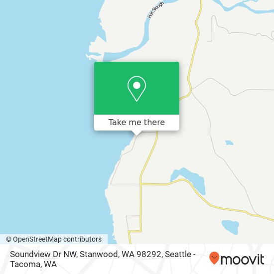 Soundview Dr NW, Stanwood, WA 98292 map