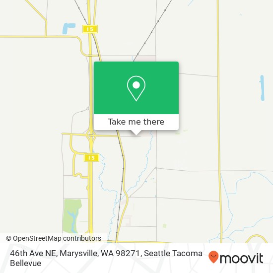 Mapa de 46th Ave NE, Marysville, WA 98271