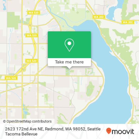 2623 172nd Ave NE, Redmond, WA 98052 map