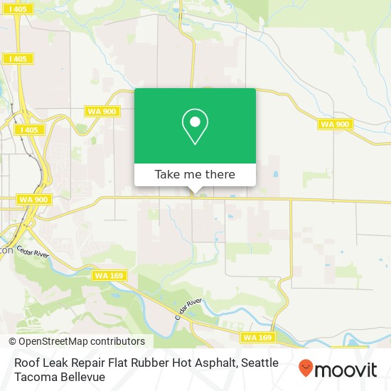 Mapa de Roof Leak Repair Flat Rubber Hot Asphalt