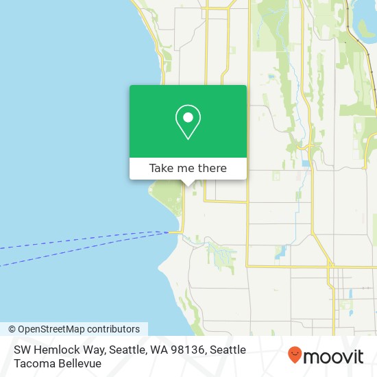 SW Hemlock Way, Seattle, WA 98136 map