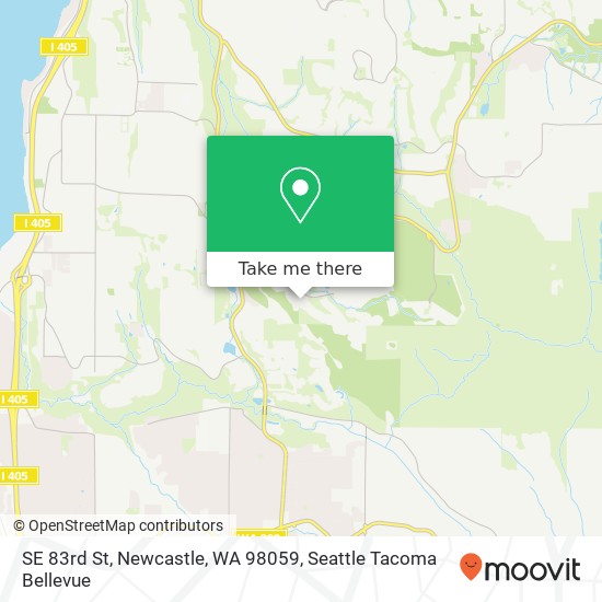 SE 83rd St, Newcastle, WA 98059 map