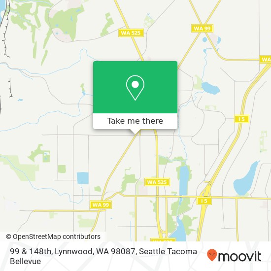 Mapa de 99 & 148th, Lynnwood, WA 98087