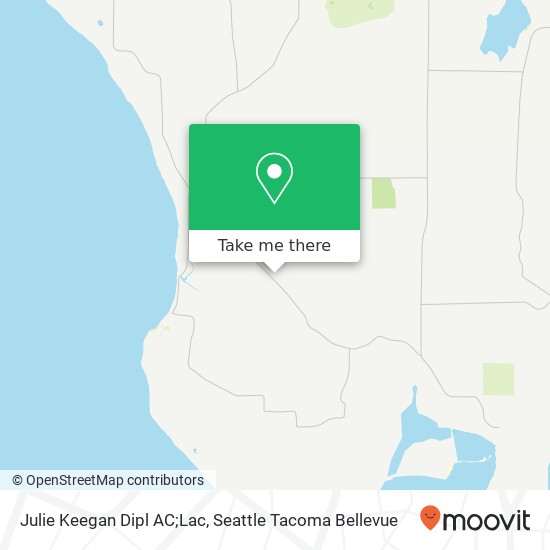 Mapa de Julie Keegan Dipl AC;Lac, 7327 Bailey Rd