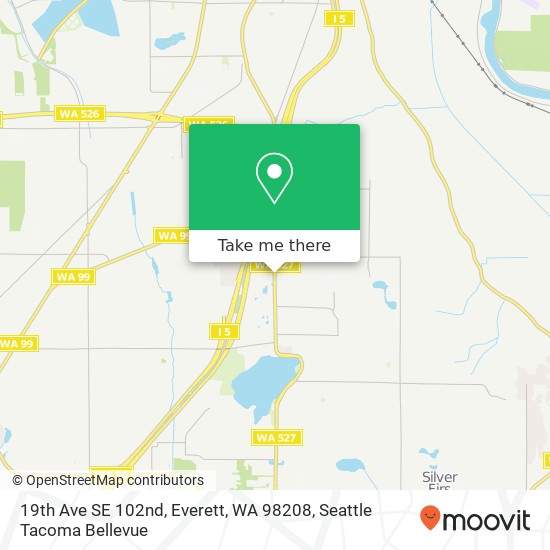 19th Ave SE 102nd, Everett, WA 98208 map