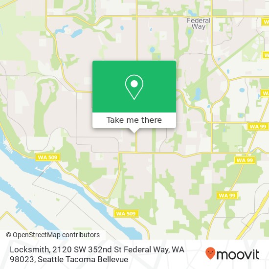 Locksmith, 2120 SW 352nd St Federal Way, WA 98023 map