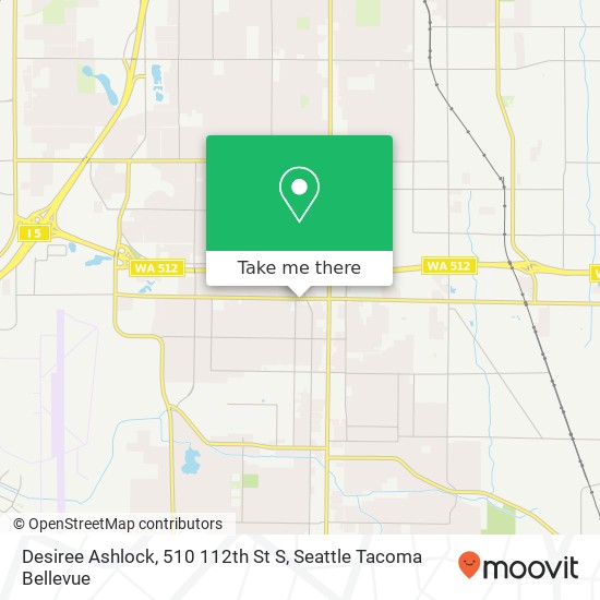 Desiree Ashlock, 510 112th St S map