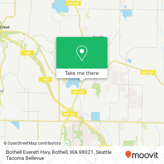 Bothell Everett Hwy, Bothell, WA 98021 map