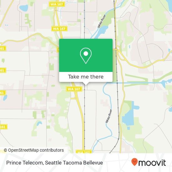 Mapa de Prince Telecom