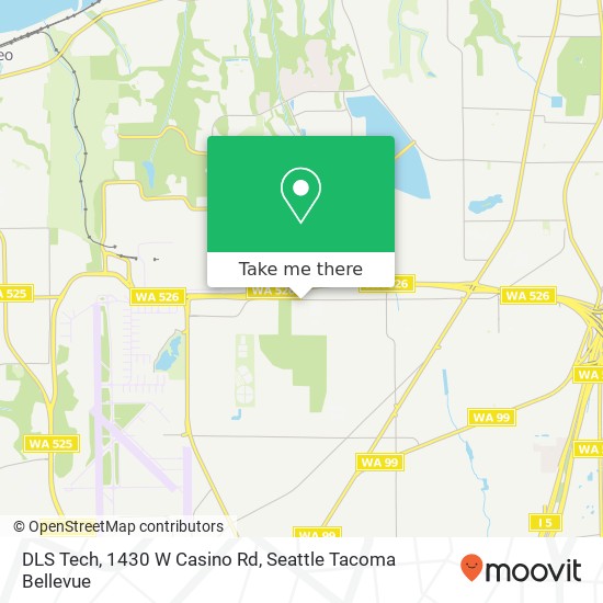 Mapa de DLS Tech, 1430 W Casino Rd