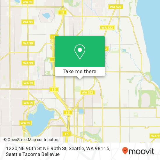 1220,NE 90th St NE 90th St, Seattle, WA 98115 map