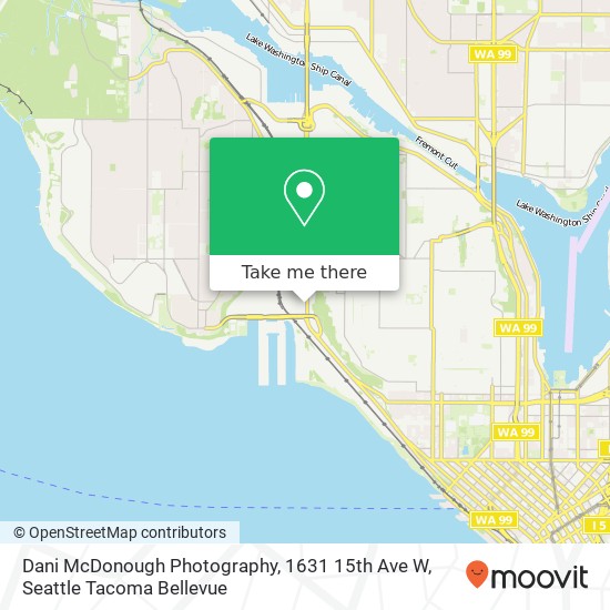 Dani McDonough Photography, 1631 15th Ave W map