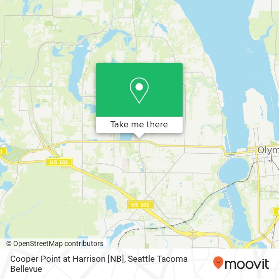 Cooper Point at Harrison [NB] map