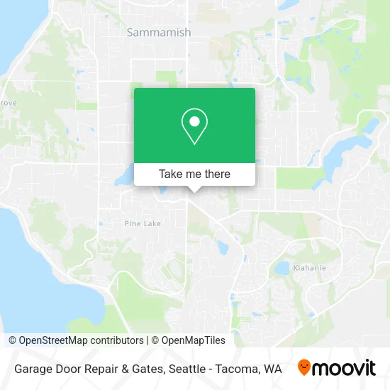 Mapa de Garage Door Repair & Gates