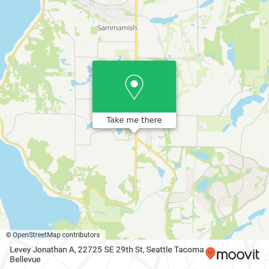 Levey Jonathan A, 22725 SE 29th St map