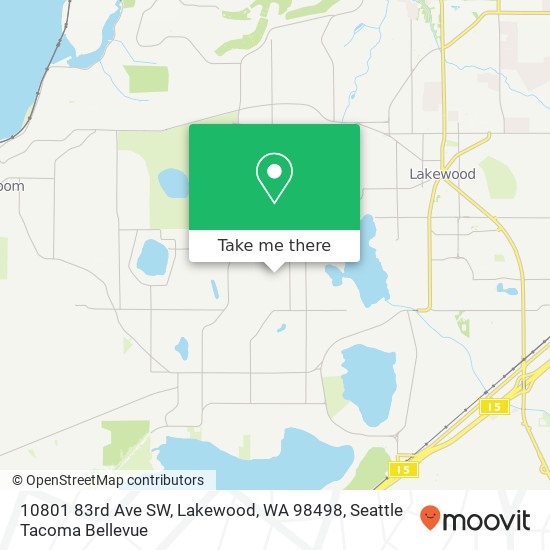 10801 83rd Ave SW, Lakewood, WA 98498 map