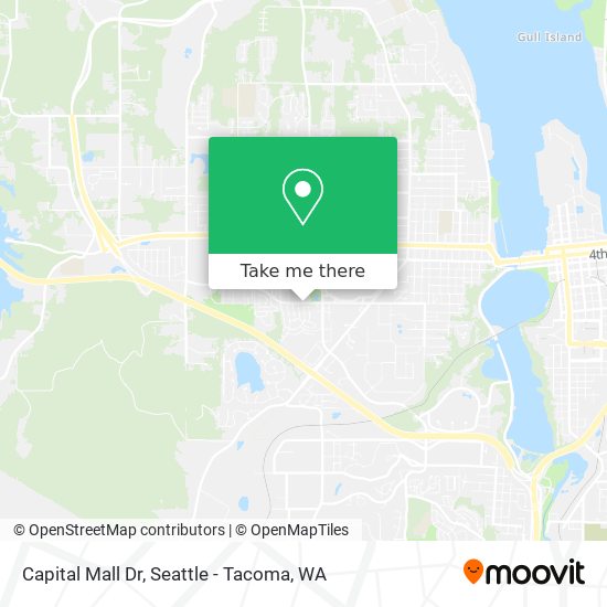 Capital Mall Dr map
