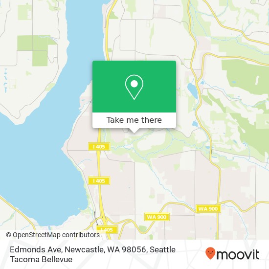 Edmonds Ave, Newcastle, WA 98056 map