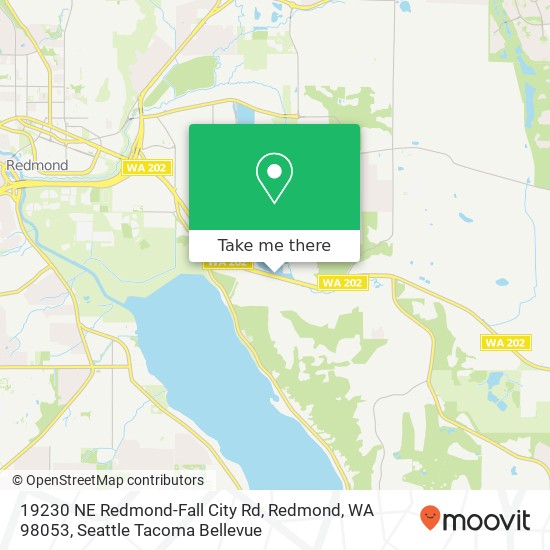 19230 NE Redmond-Fall City Rd, Redmond, WA 98053 map