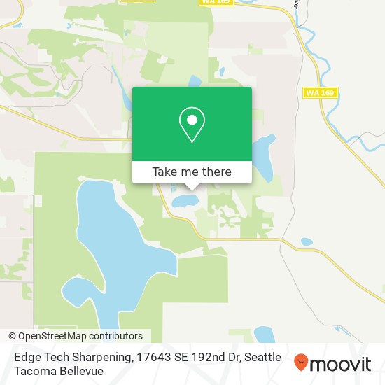 Edge Tech Sharpening, 17643 SE 192nd Dr map