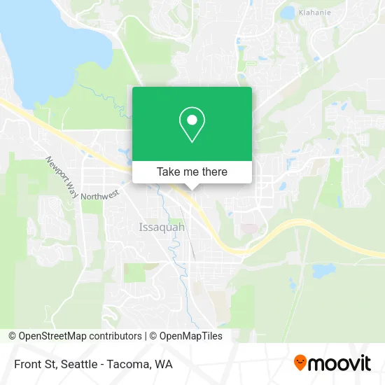 Mapa de Front St