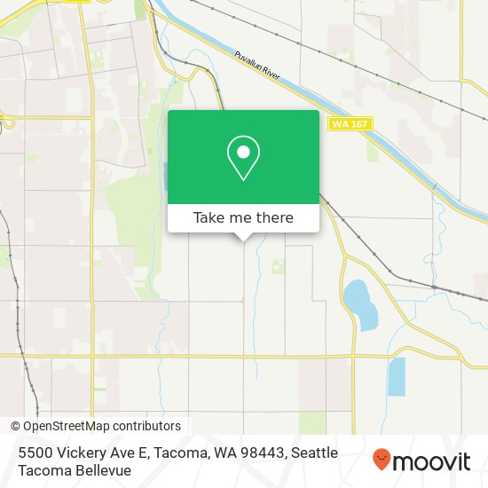 5500 Vickery Ave E, Tacoma, WA 98443 map