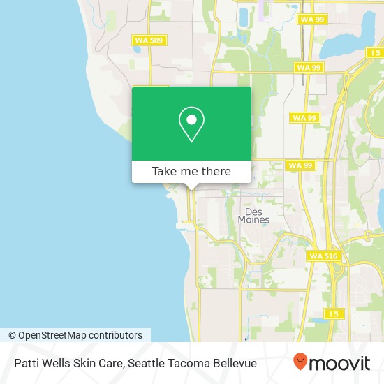 Patti Wells Skin Care map