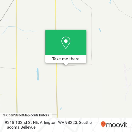 Mapa de 9318 132nd St NE, Arlington, WA 98223