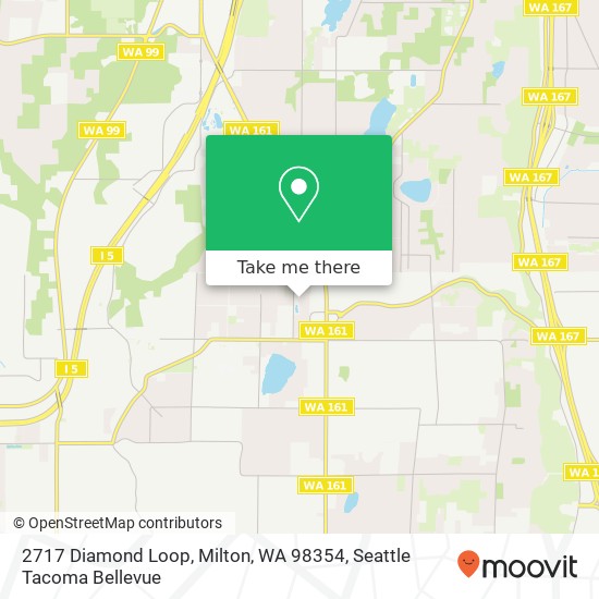 2717 Diamond Loop, Milton, WA 98354 map