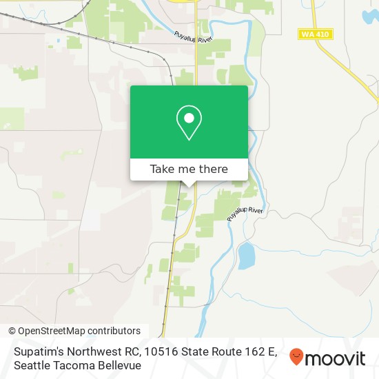 Mapa de Supatim's Northwest RC, 10516 State Route 162 E