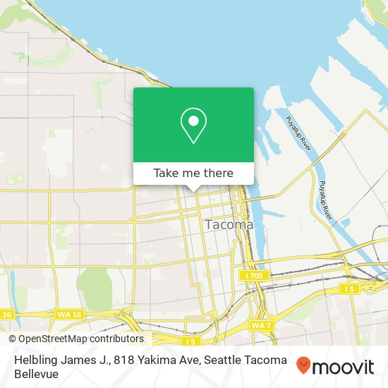 Helbling James J., 818 Yakima Ave map