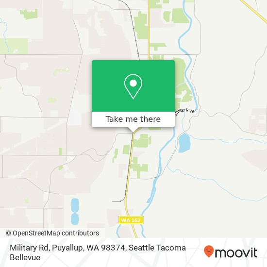 Military Rd, Puyallup, WA 98374 map