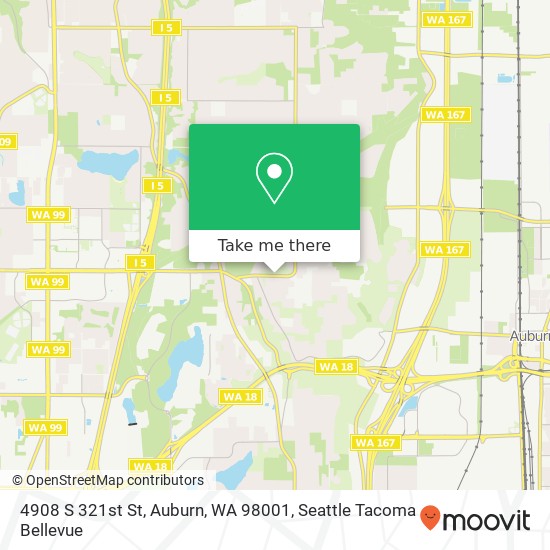 4908 S 321st St, Auburn, WA 98001 map