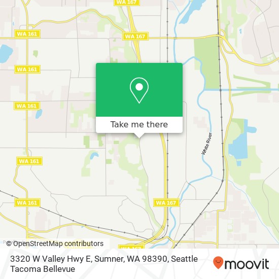 3320 W Valley Hwy E, Sumner, WA 98390 map