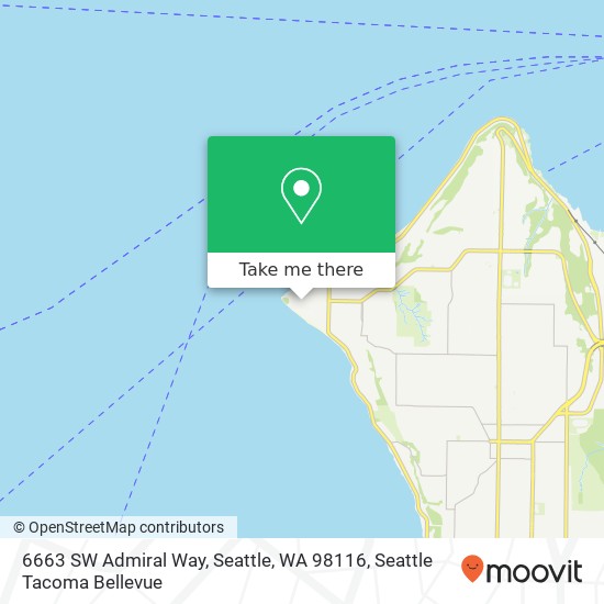 6663 SW Admiral Way, Seattle, WA 98116 map