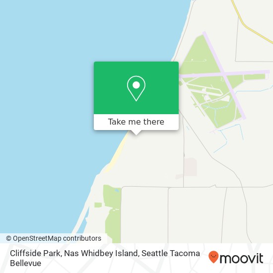 Cliffside Park, Nas Whidbey Island map