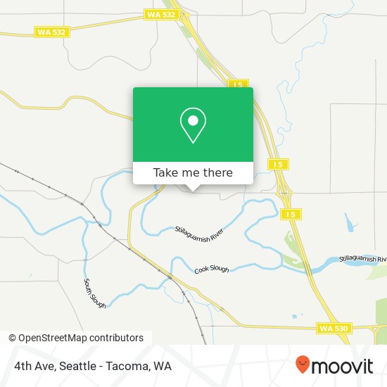 Mapa de 4th Ave, Stanwood, WA 98292