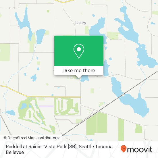 Mapa de Ruddell at Rainier Vista Park [SB]