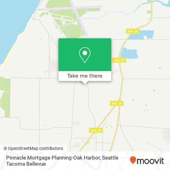 Mapa de Pinnacle Mortgage Planning-Oak Harbor, 3157 Goldie Rd