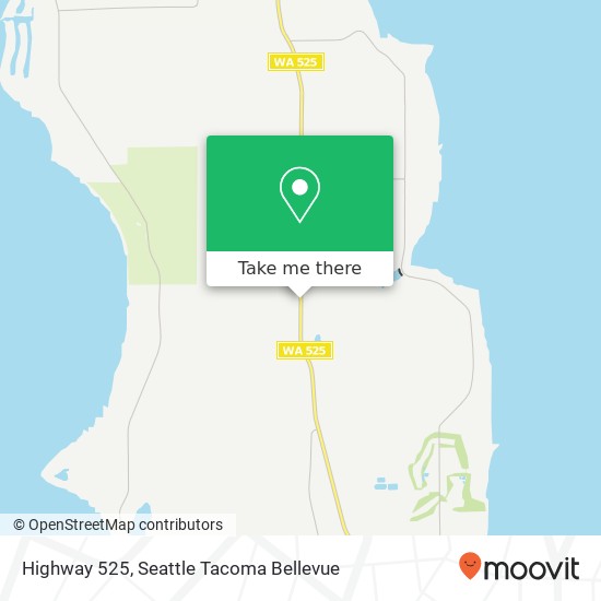 Mapa de Highway 525, Greenbank, WA 98253