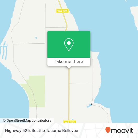 Mapa de Highway 525, Greenbank, WA 98253