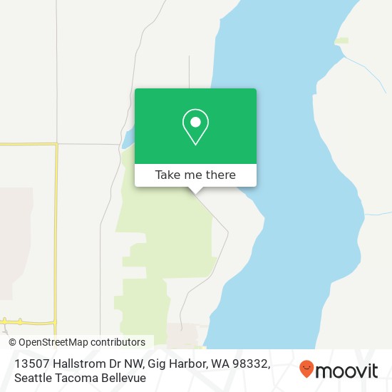 13507 Hallstrom Dr NW, Gig Harbor, WA 98332 map