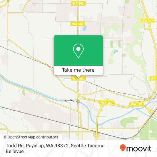 Todd Rd, Puyallup, WA 98372 map