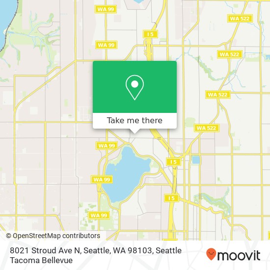 8021 Stroud Ave N, Seattle, WA 98103 map