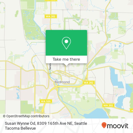 Susan Wynne Od, 8309 165th Ave NE map